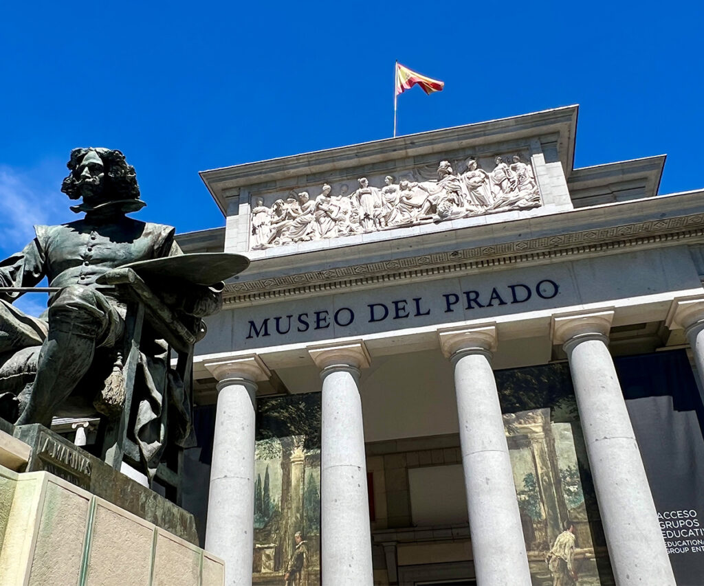 Letras corpóreas en el Museo del Prado