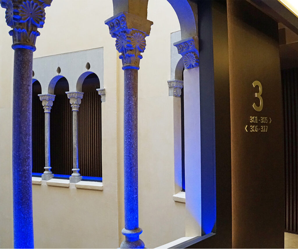 Señalización en hotel